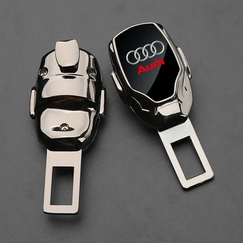 Car Safety Belt Buckle Extension Clip For Audi A1 A2 A3 A4 A5 A6 A7 A8 Q1 Q2 Q3 Q4 Q5 Q6 Q7 Q8 TT S5 B8 seat belt extender seat belt clip seat belt extender kit