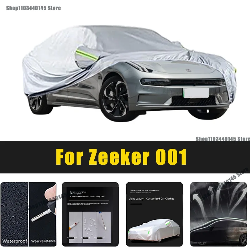 

Full Car Covers Outdoor Sun UV Protection Dust Rain Snow Oxford cover Protective For Zeeker 001 Accessories car umbrella