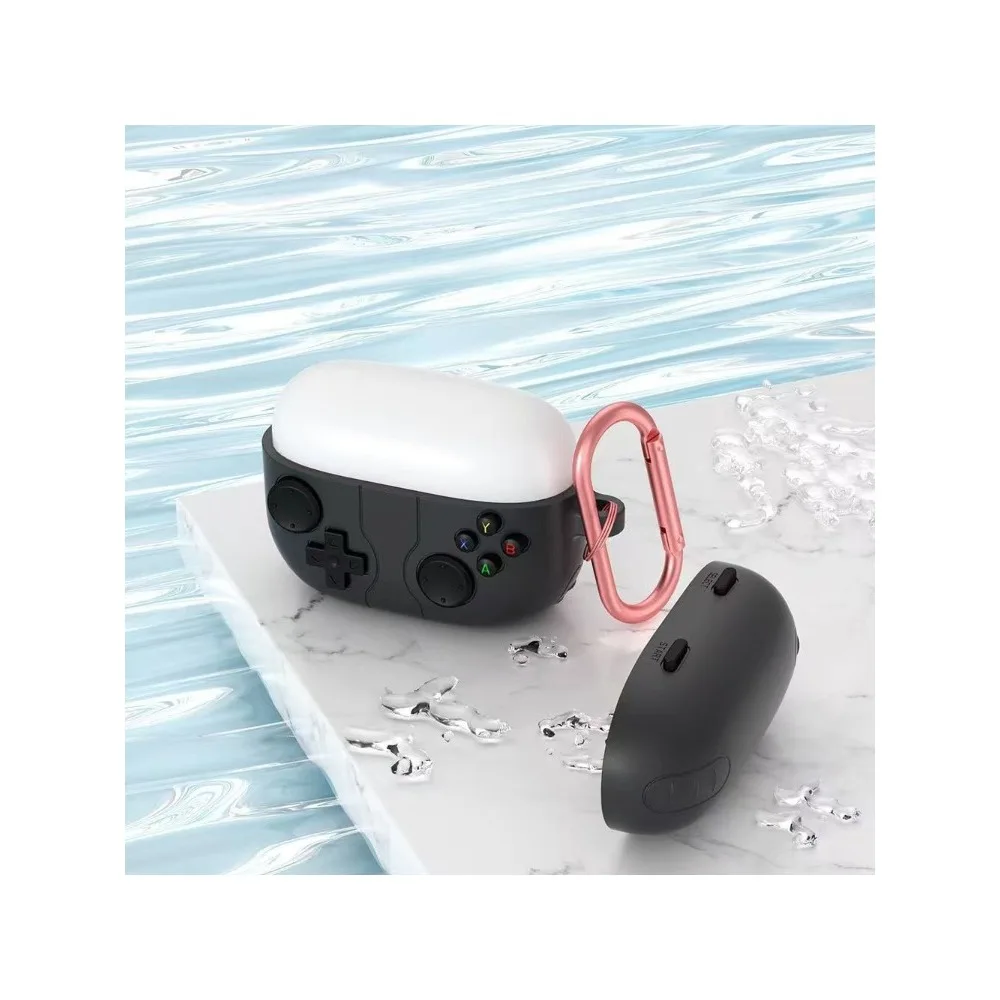 Retro creative game console headphone case suitable for Apple Airpods 1/2 3 4 Pro/Pro2 silicone soft shell anti drop