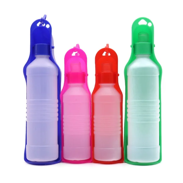 Portable Pet Dog Water Bottle Travel Cup Outdoor Feeder Dispenser Drinking Bowl for Small Large Dogs Puppies And Cats 4