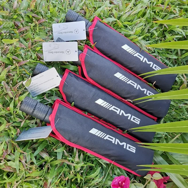 Description Picture 4 of itemJBTP New Car Logo Umbrella For AMG A B C E S Class CLA GLA GLB GLC GLE GLK GLS CL W204 W210 W211 Accessories For Mercedes Benz