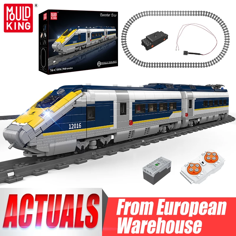 Klocki pociąg Mould King 12016 Europe Star E320 z EU za $96.27 / ~365zł