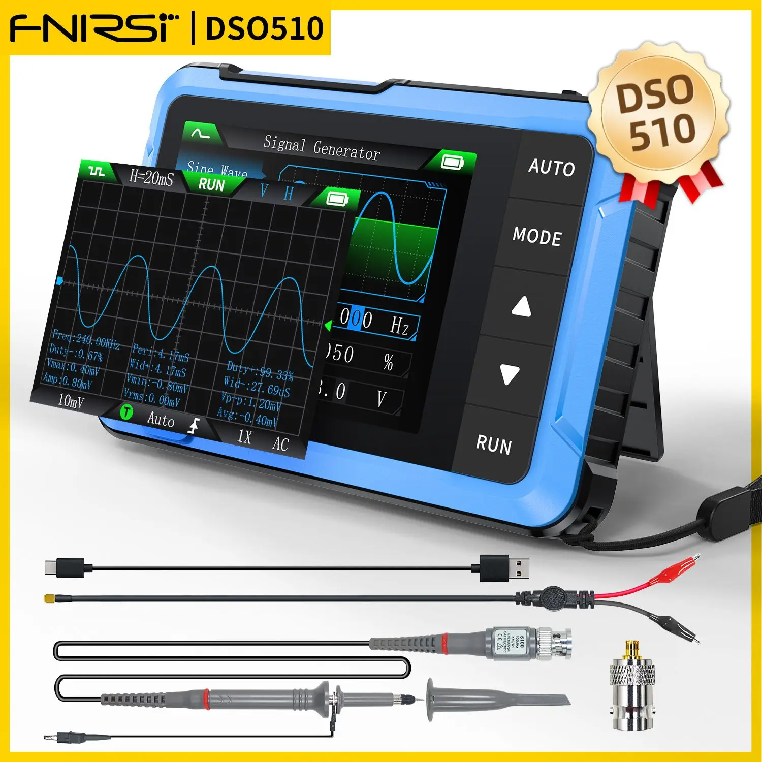 DSO510 48MSa/s Sampling rate