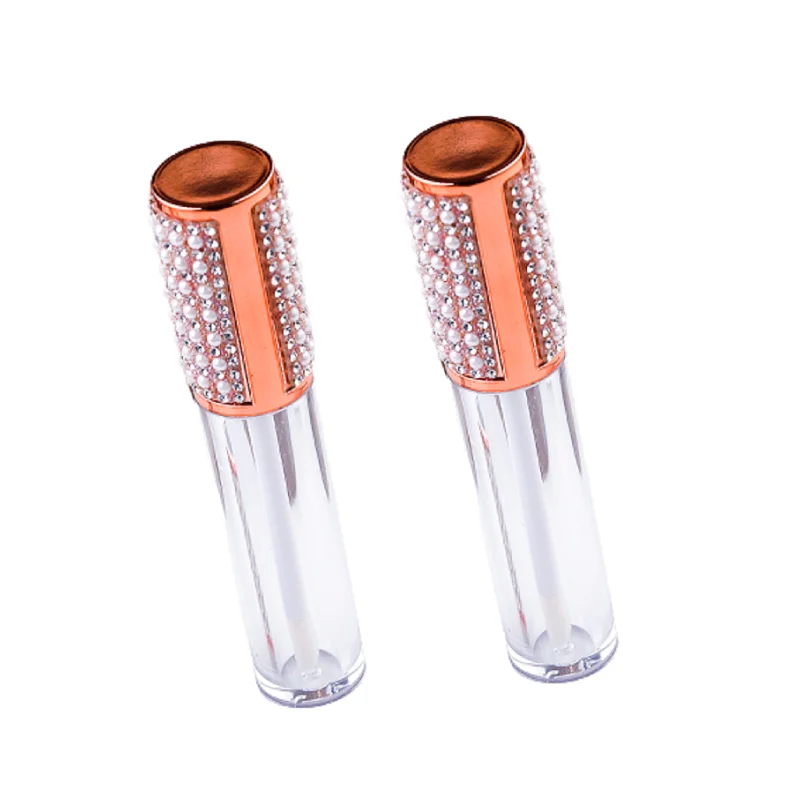 clear-lip-gloss-tubo-com-rose-gold-silver-lid-maquiagem-embalagem-garrafa-redondo-vazio-lipgloss-container-rhinestone-lid-5ml-30pcs-50pcs