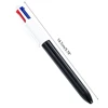 4-in-1 Retractable Ballpoint Pens 4 Colors Shuttle Pens Multicoloured Pens Office School Supplies for Smooth Writing K1KF 3