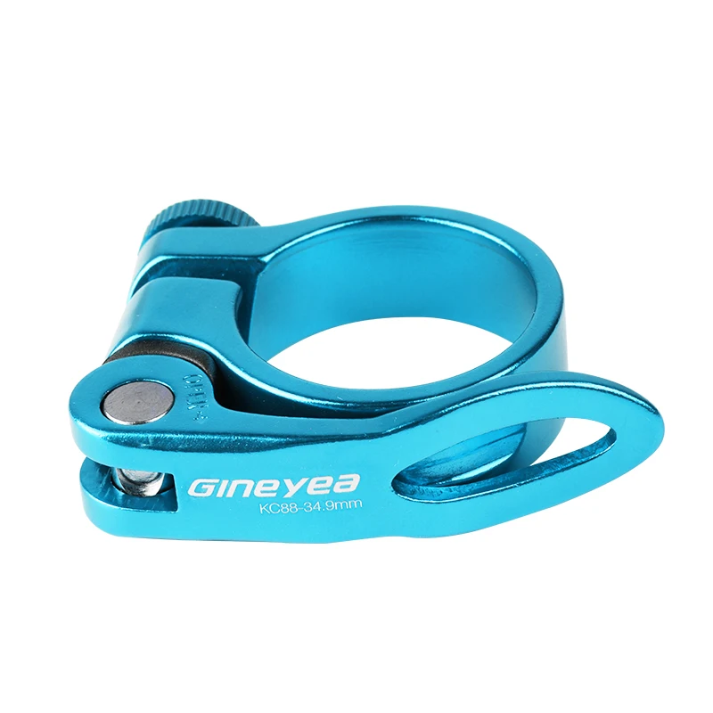 Bike Seatpost Clamp Gineyea Bicycle Quick Release Seatpost Clamp 27.2/28.6/30.4/31.8/34.9/30.9/31.6mm FOR Zoom KS EXA Seat Tube MTB BMX Road Bike