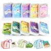 Baby Montessori Learn English Word Card Toddler Flashcards ABC Numbers Fruit Animal Body Educational Enlightenment Card for Kids 2