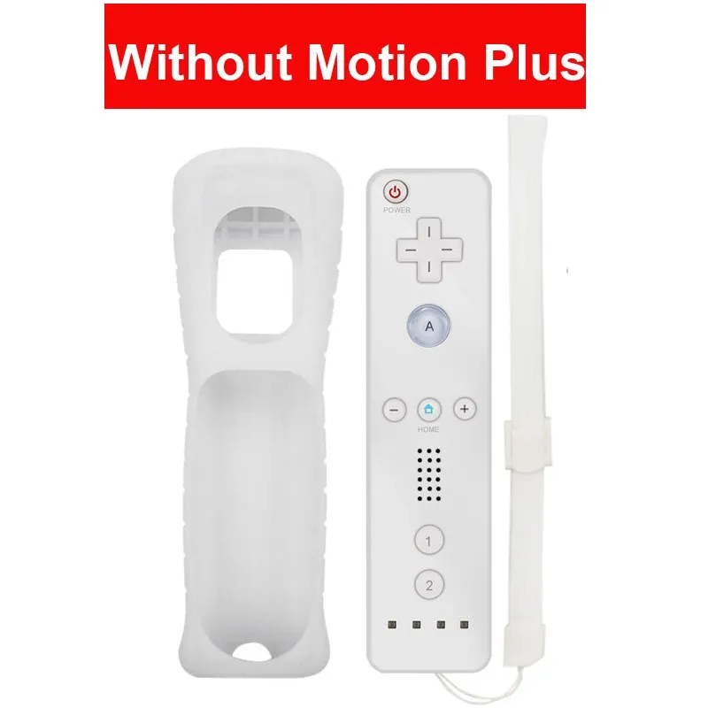For Nintend Wii 2 in 1 Wireless Remote Gamepad Controller Without Motion Plus Remote Control Compatible Nintendo Wii Joystick 