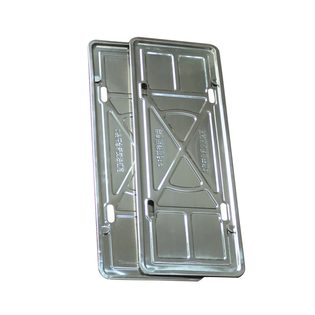 

Stainless Steel Car License Plate Frame License Plate Mount Bracket Holder Car Accessories For Auto Truck Vehicles
