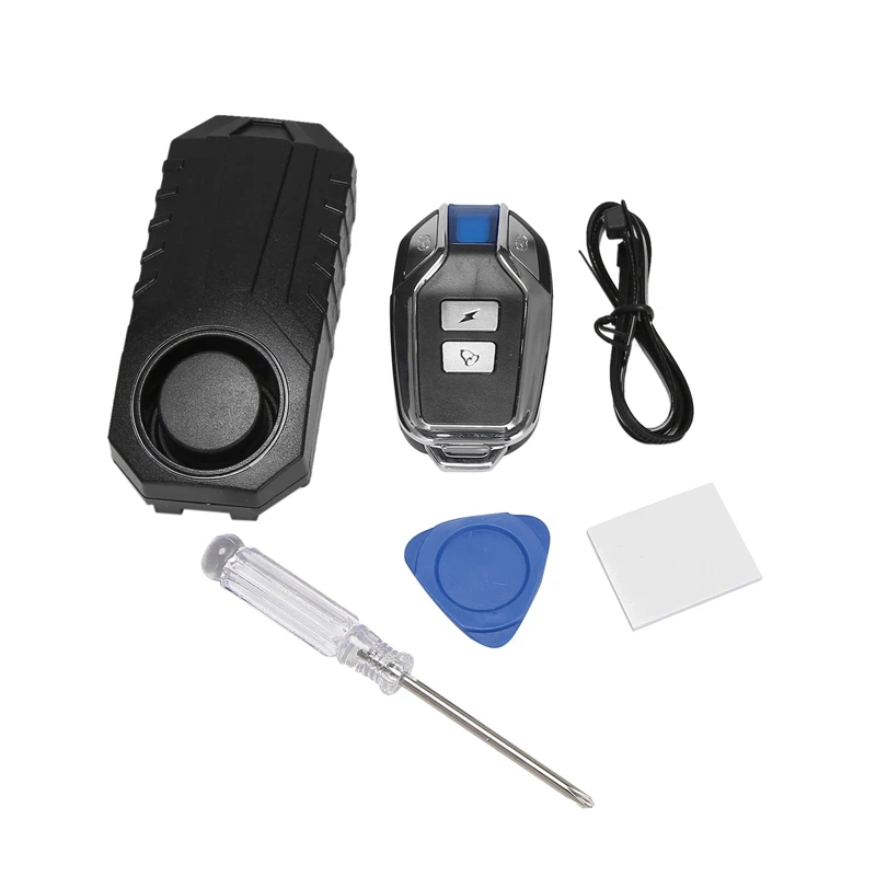 Bike Alarm With Remote - 113dB Waterproof Anti-Theft Alarm For Bicycles,  EBikes & Scooters Demon D1 Motorcycle