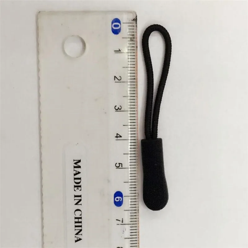 10/20pcs Zipper Puller End Rope Tag Replacement Clip Buckle Fixer for Zip Cord Travel Bag Suitcase Tent Backpack