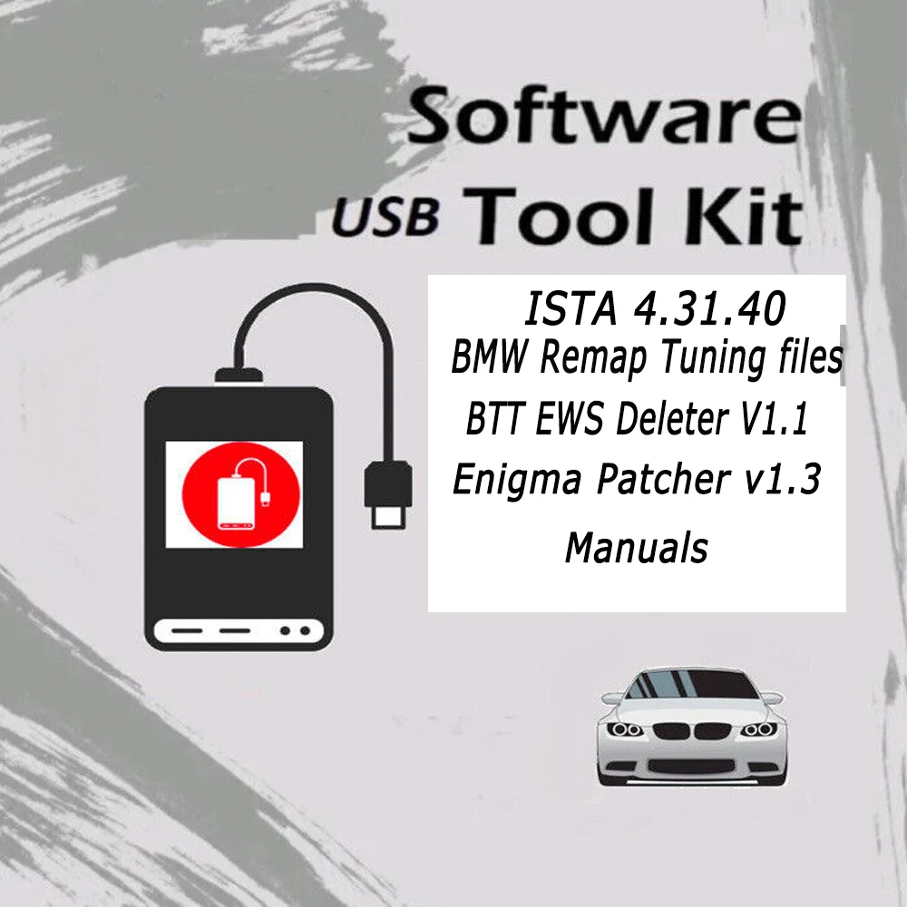 

For BMW Diagnostic Tool IST-A Rheingold 4.31.40 + BTT EWS DELETER V1.1 for BMW IMMO OFF + Remap Tuning files(19.7GB)