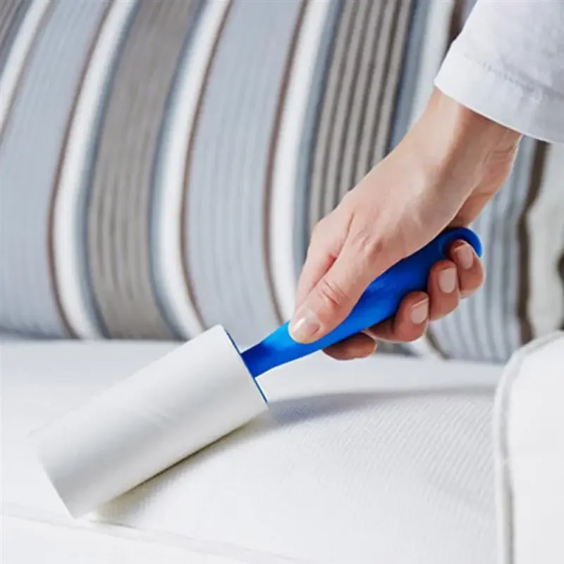 New Sticky PP Silicone Dust Wiper Remover Cat Dog Clothes Tousle Remover Reusable Washable Lint Roller Bed Hair Cleaning Brush 4