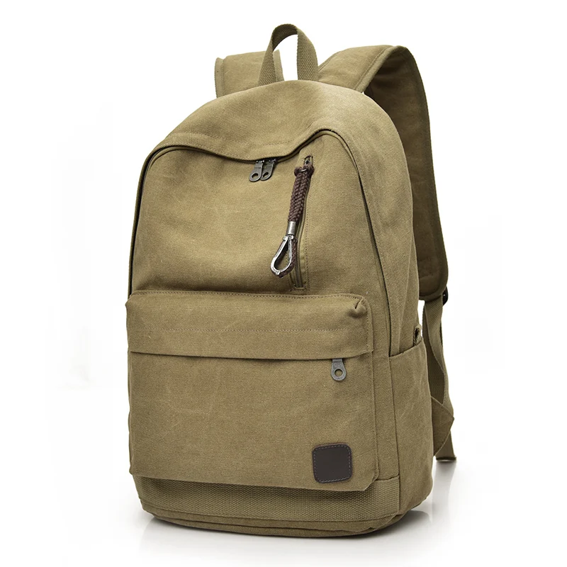 Casual Canvas Double oulder Bapa for Men High School College Students Traveling Leisure Faionable Korean Sle Bapa