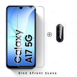 Ultimate 4 - in - 1 Clear Protective Glass & Case Set with 9H Hardness - Samsung A17 4G (2In1 1Front 1Lens)