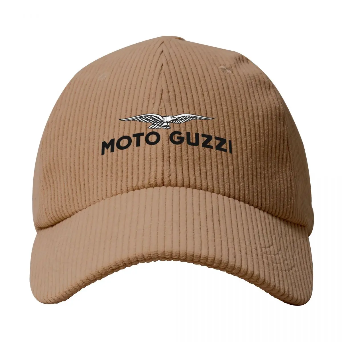 

Unisex Moto Guzzi Motorcycle Logo Outfits Corduroy Baseball Caps Motor Cross Dad Hat Classic Outdoor Wear Adjustable