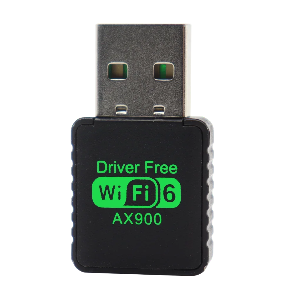 AX900 WIFI 6 Adapter USB Network Card 2.4G&5GHz Dual Band Dongle For Laptop Driver Free Wireless Wlan Receiver