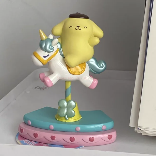 Três Lio Dream Carousel: Uma Coleção Encantadora de Bonecas Sanrio para Crianças 5 Bonecas Sanrio Encantadoras para a Imaginação Infantil