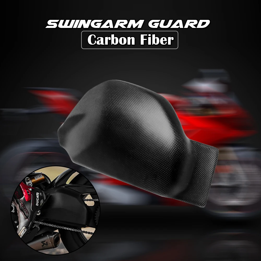 for Ducati Superleggera V4 2020 2021 Motorcycle Carbon Fiber Swingarm Kit Fairing Cover Cowling Panel Guard Protector