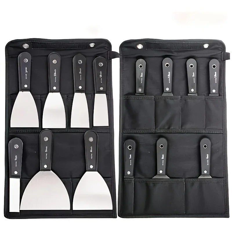 7PCS Putty Knives Set Flex Drywall Knife Paint Scraper Kit