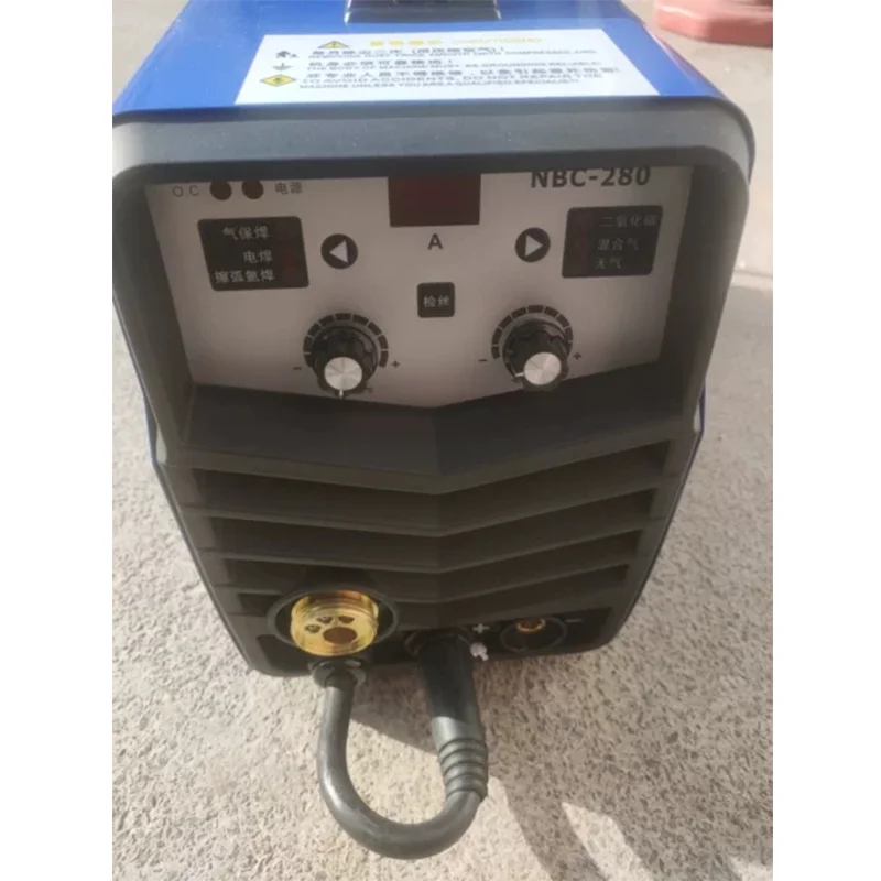 gas welding Carbon dioxide gas shielded welding machine integrated machine small two welding machine home gas-free 6
