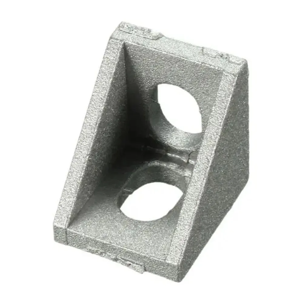 Aluminum Corner Bracket Fittings 20x20x17mm Corner Angle Bracket For Connector Aluminium Profile CNC Router 10/20/25pcs aluminum corner bracket