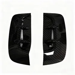 Sleek Car Side Fender Trim Decoration Cover for Enhanced Exterior Styling (Carbon Look)