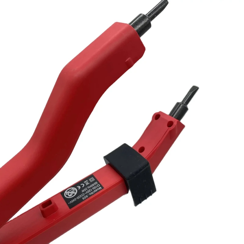 EU plug Red JR609 Quality Black Heat Hair Connector Temperature Controllable Heat Iron Hair Extension Tools Kit hair extension tool
