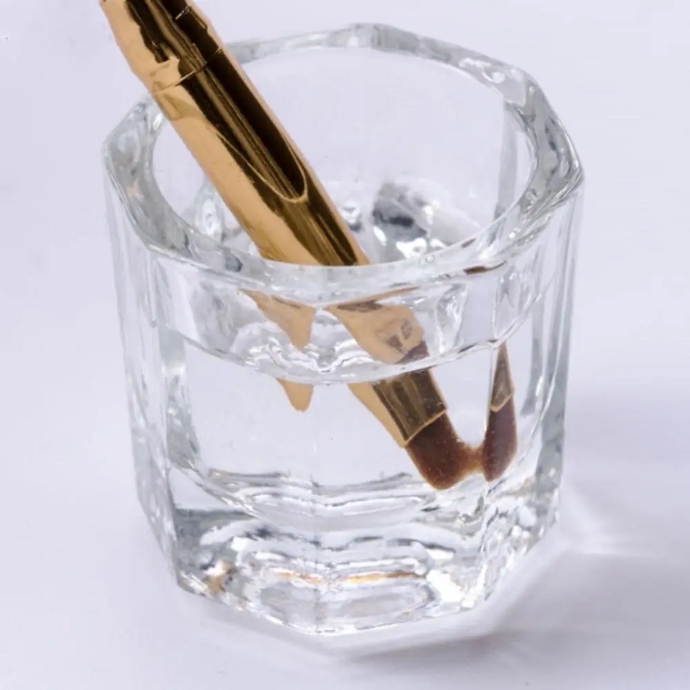 Whisky Cups Bar KTV Wine Cup Bar Hotel Drinkware Octagonal Glass Cup Dappen Dish Container For Nail Art Liquid Powder Water