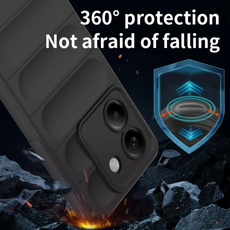 Soft Armor Silicone Protective Phone Case