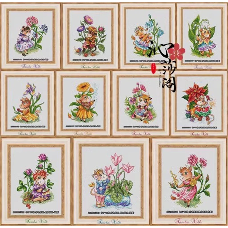 Cross stitch kits Cross-stitch Cross stitch complete kit needle arts craft Sets embroidery knitting Needlework
