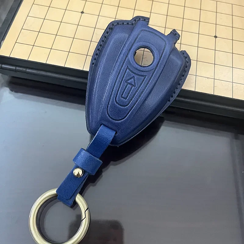 Premium Genuine Leather Key Case and Keyring