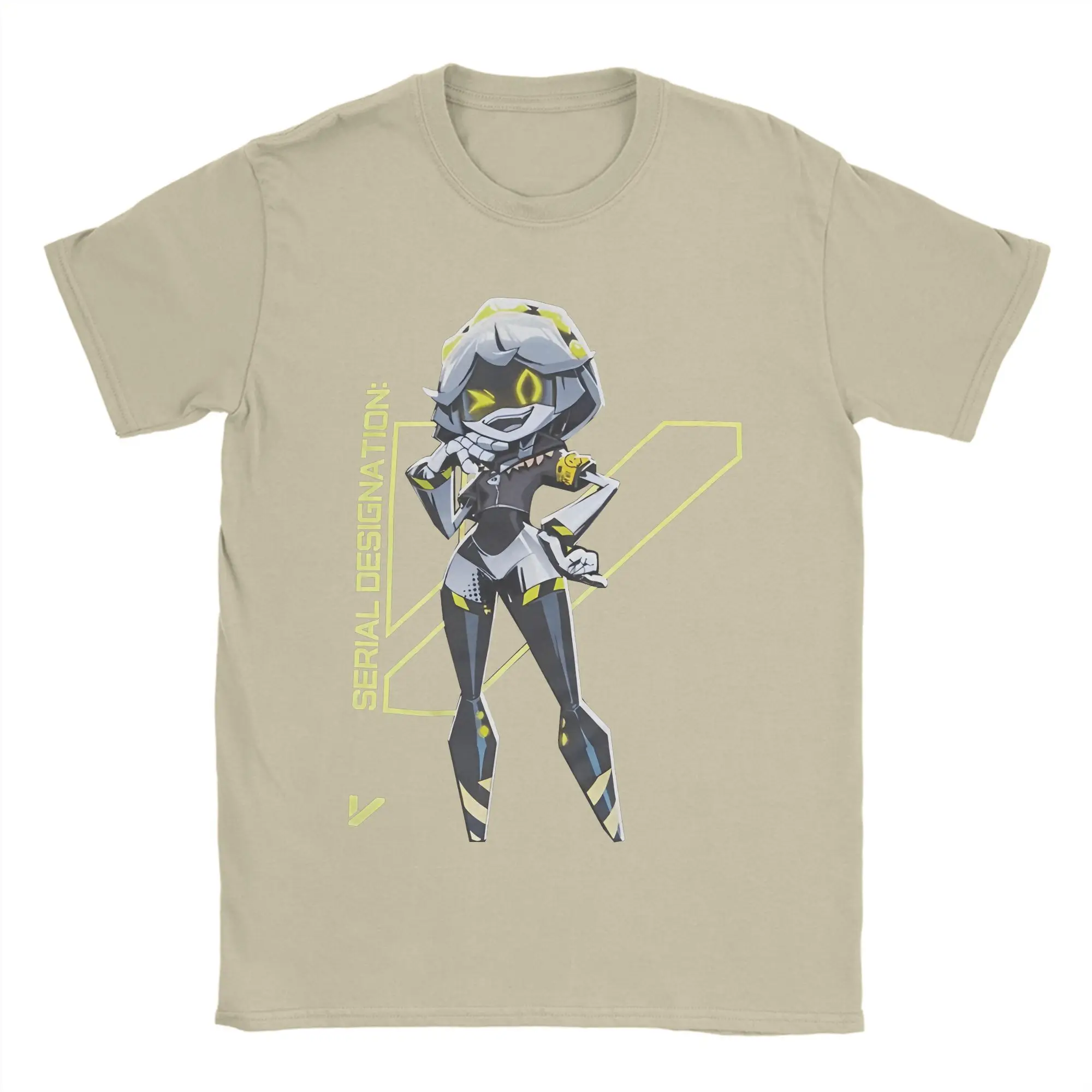 Men's 100% Cotton Murder Drones Graphic Tee - Funny Game Character Design, Round Neck Short Sleeve Shirt, Perfect Gift Idea