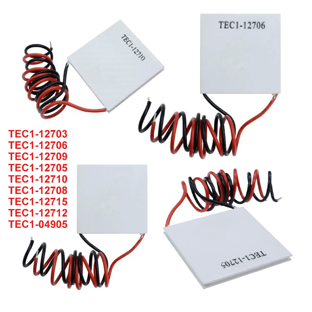 TEC1-12706 12706 Enfriador Termoeléctrico Peltier 40*40MM 12V