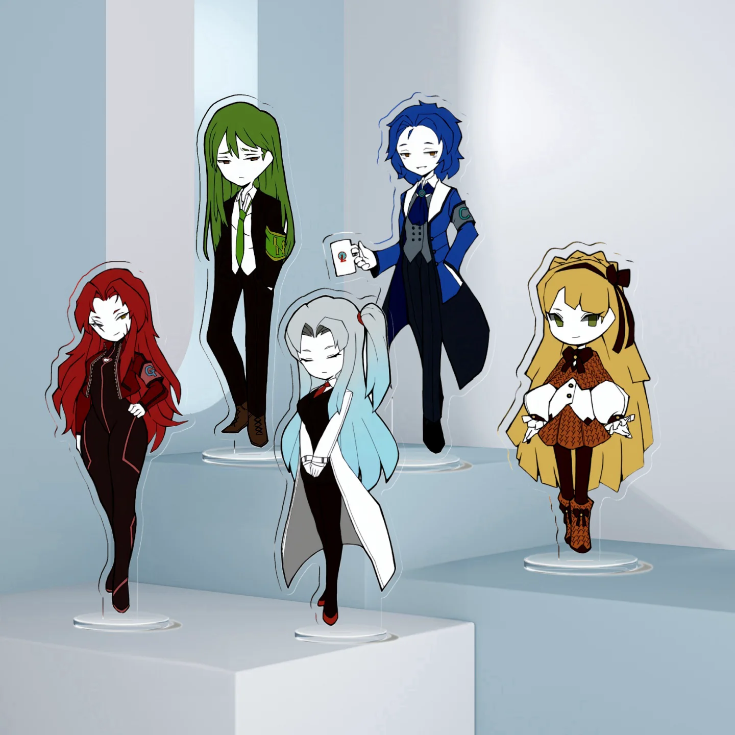 ロボトミーコーポレーションスタンディングアニメキーホルダー