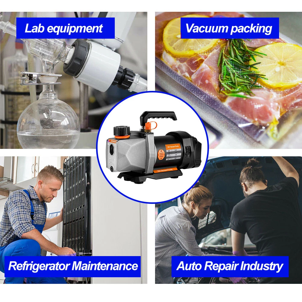 Refrigerant Vacuum Pump.for Makita 18v Battery.1/2hp 7cfm Air