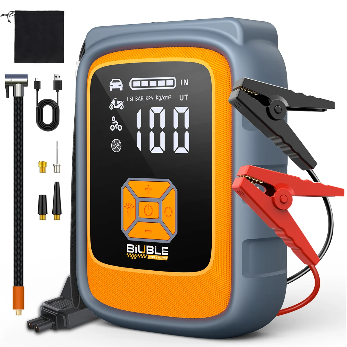 Car Jump Starter Starting Device 1000A Jumpstarter Auto Buster Emergency Booster 12V Car Jump Start Power Bank 10000mAh