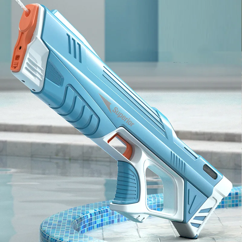 Neue heiße elektrische Wasserpistole für Erwachsene und Kinder im Alter von  6+, automatische Spritzpistole vollautomatische motorisierte Spielzeug- Wasserpistole Blaster