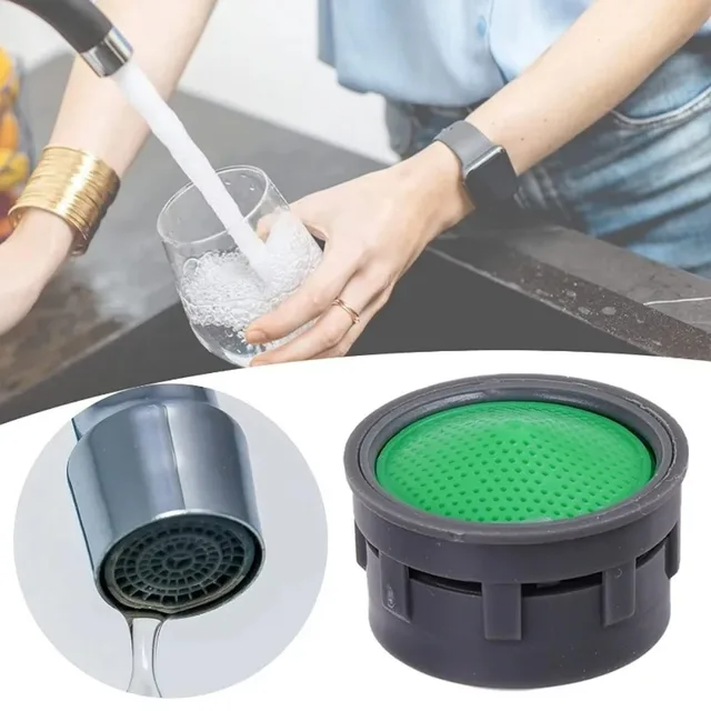 50/5PCS Faucet Aerator Plastic Insert Replacement Nozzle Filter Faucet Flow Restrictor Anti-splash Sink Basin Tap Accessories 4