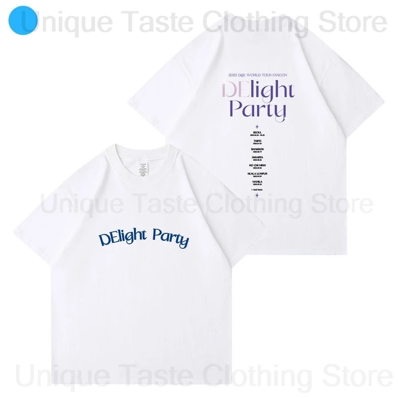 SuperJunior D&E DElight Party T Shirt Eun Hyuk Dong Hae Same Print