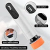 Mini Car Polisher Machine Wireless Handheld Car Waxing Polishing Sanding Machine 3 Adjustable Speeds 12000rpm 2000mah Battery 5