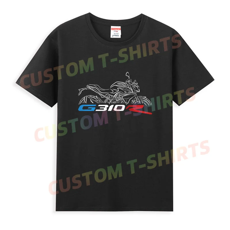 

2024 Men T Shirt Casual G310R Motorcycle T-shirt Graphic Oversized Sports Tops Breathable Comfortable Streetwear S-3XL