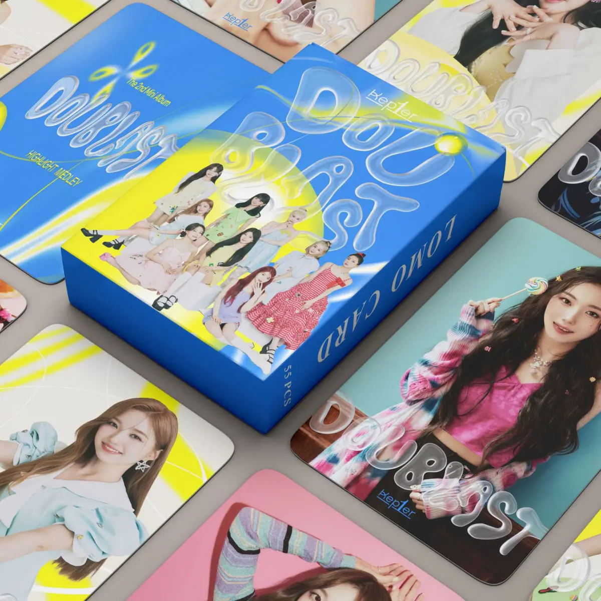 

54pcs/set Kpop Kep1er Photocards FIRST IMPACT Album Lomo Cards Girls Photo Card Postcard For Fans Collection Mashiro YUJIN YESEO