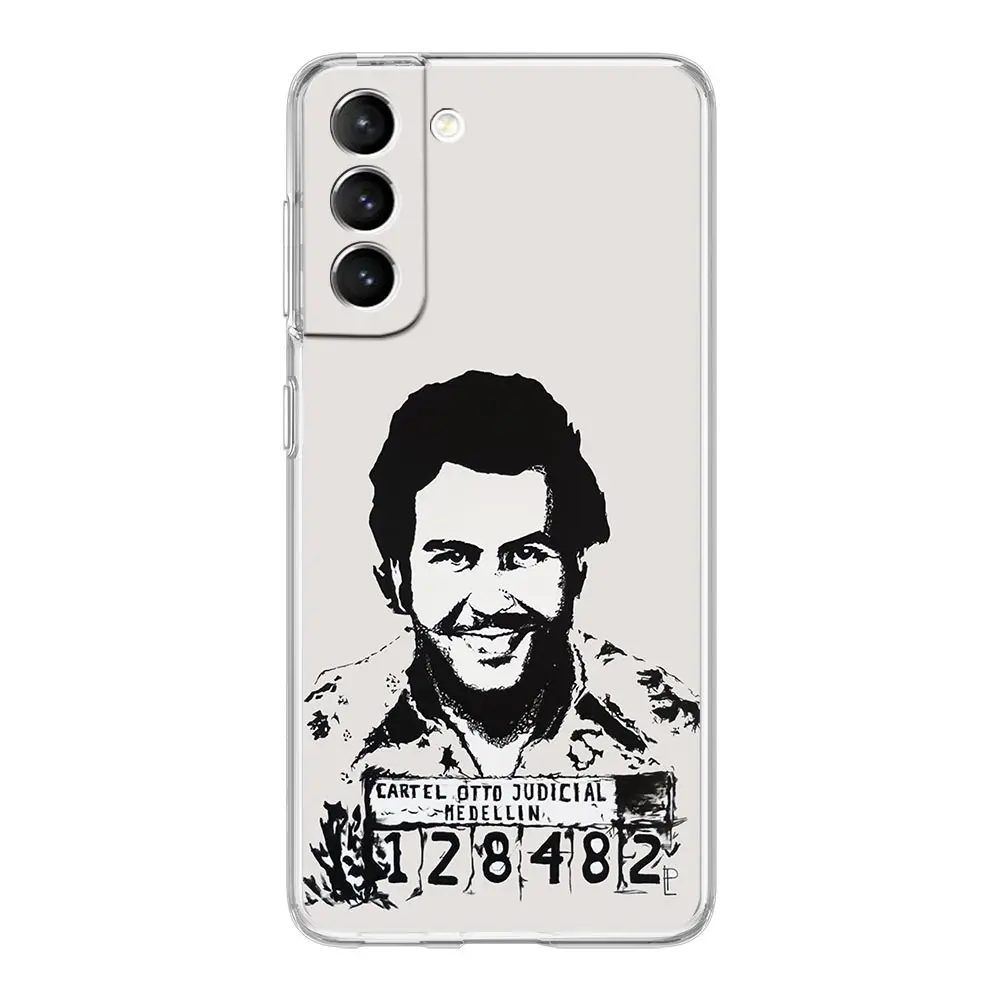 Narcos TV Series Pablo Escobar Clear Phone Case