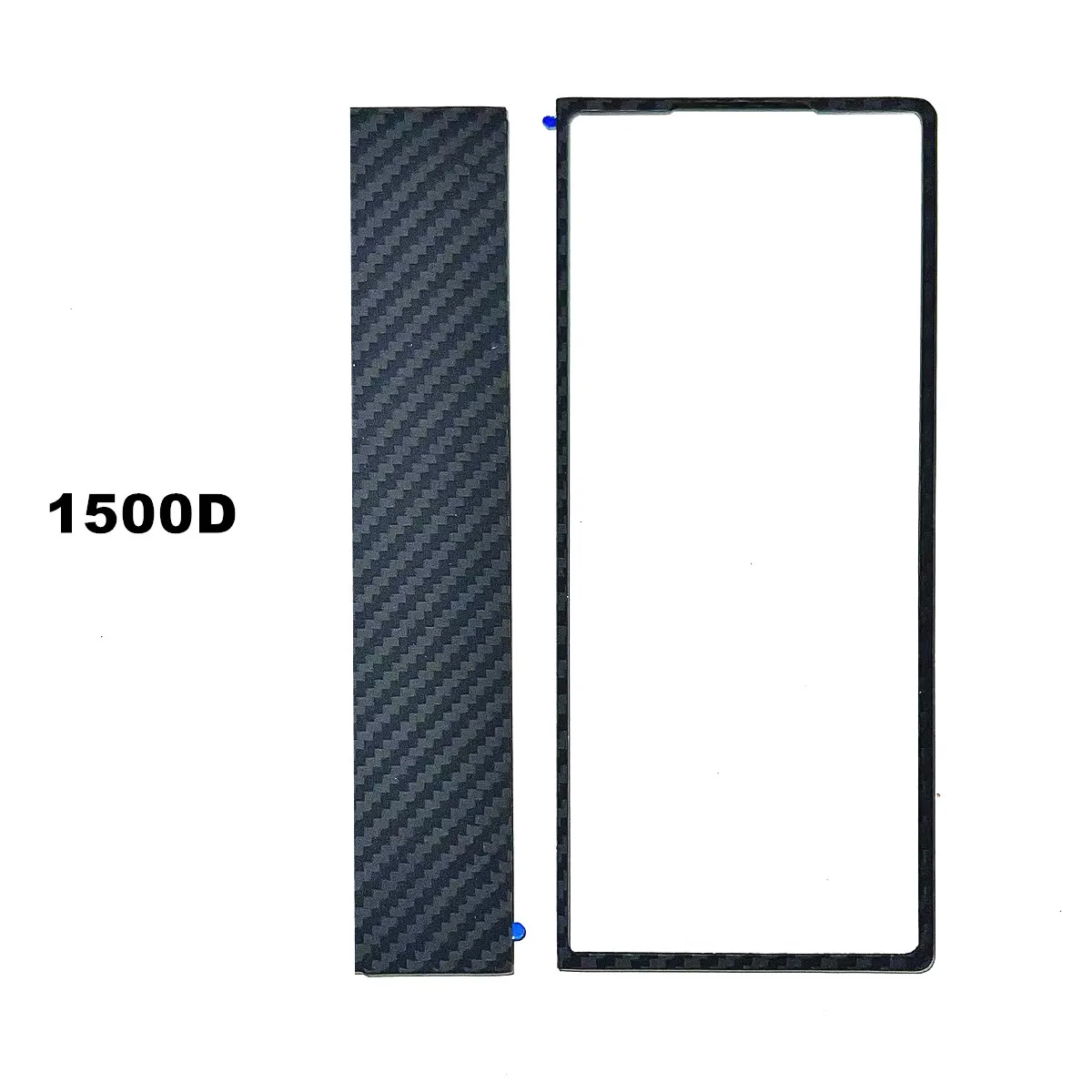 Genuine Aramid Carbon Fiber Ultra-Thin Matte Front Frame Case