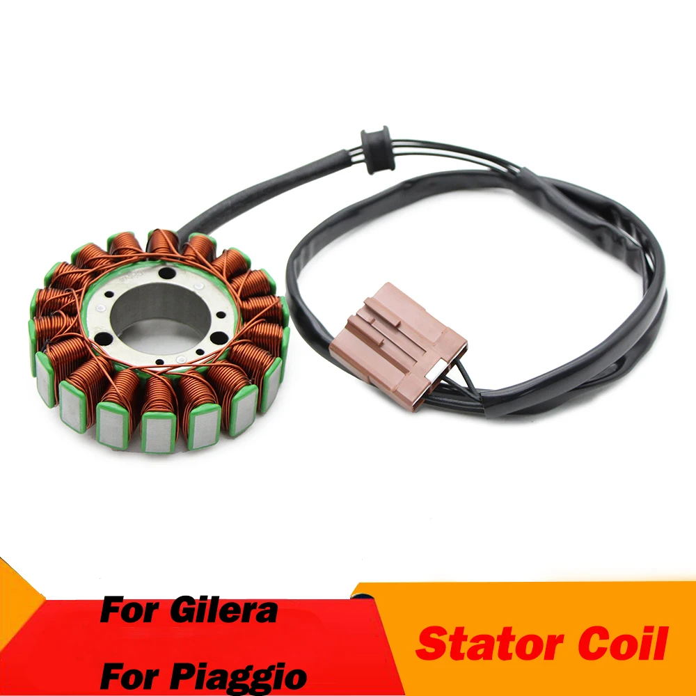 

Motorcycle Generator Magneto Stator Coil For Gilera 58080R Nexus 500 500 SP E3 For Piaggio 58080R Beverly 500 X Evo 400 Euro 3