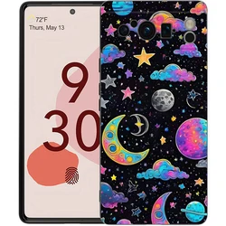 Colorful Stars Soft Phone Case Cover - Pixel 9 Pro (A1)
