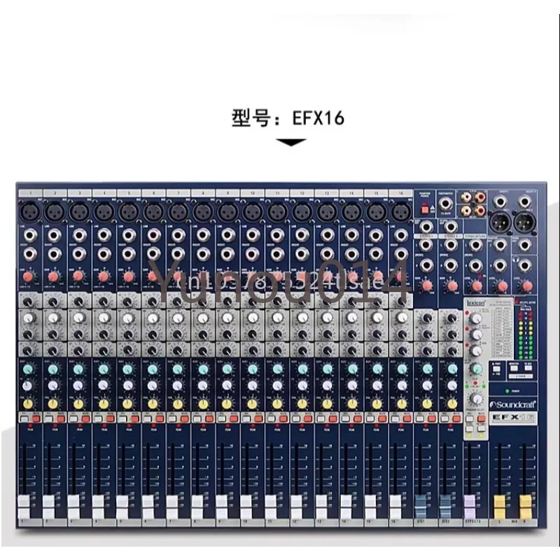 Mixer Professionale Per Conferenze Con Prestazioni Sul Palco Soundcraft Sound Art Efx8 Efx12 Efx16 Efx20 Road