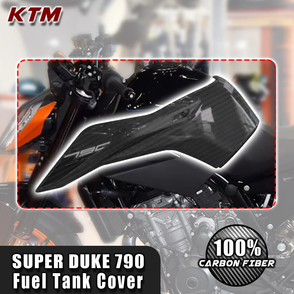 

For KTM Superduke 790 2018 2020 2021 2022 100% Full Dry Carbon Fiber Body Fairing Kits Parts fule tank cover Motorcycle