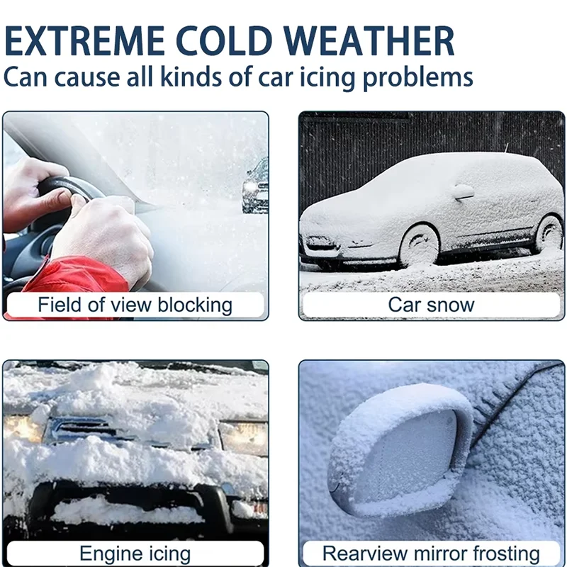 Car Window Glass Defroster Electromagnetic Molecular Interference Antifreeze Electric Snow Scraper Portable Deicing Tool for windshield deicing instrument,windshield defroster,car deicer,ice deicing tool